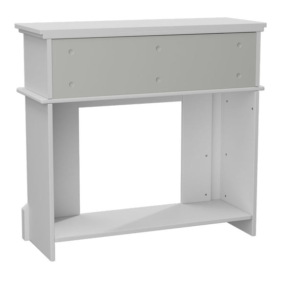 Smallbee Fireplace Cabinet with 18inch Electric Fire | Touchscreen-enabled, remote-controlled, timer-operated