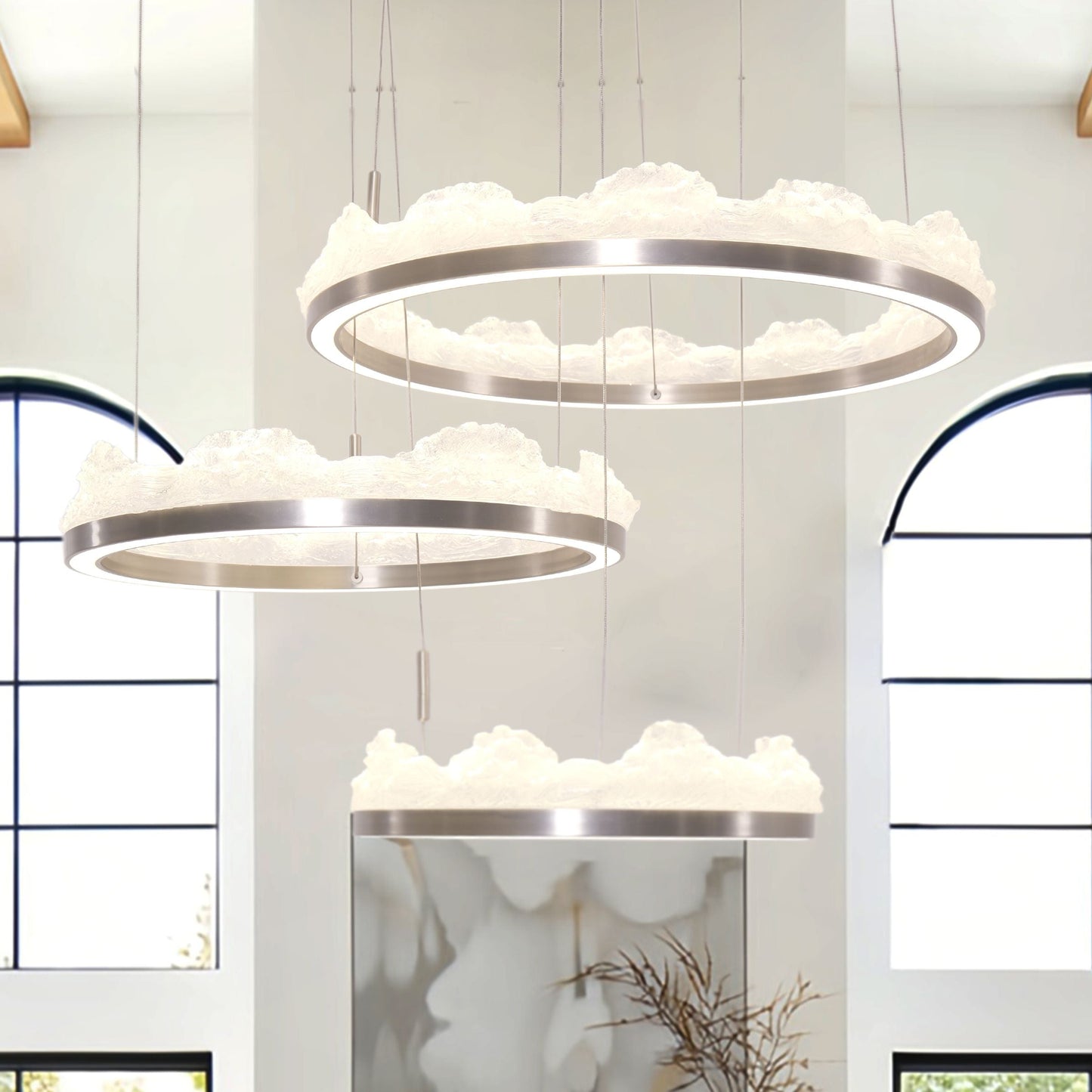 Lightsin High-End Nordic Aluminum Pendant Light with Dimmable Function Lightsin UK 