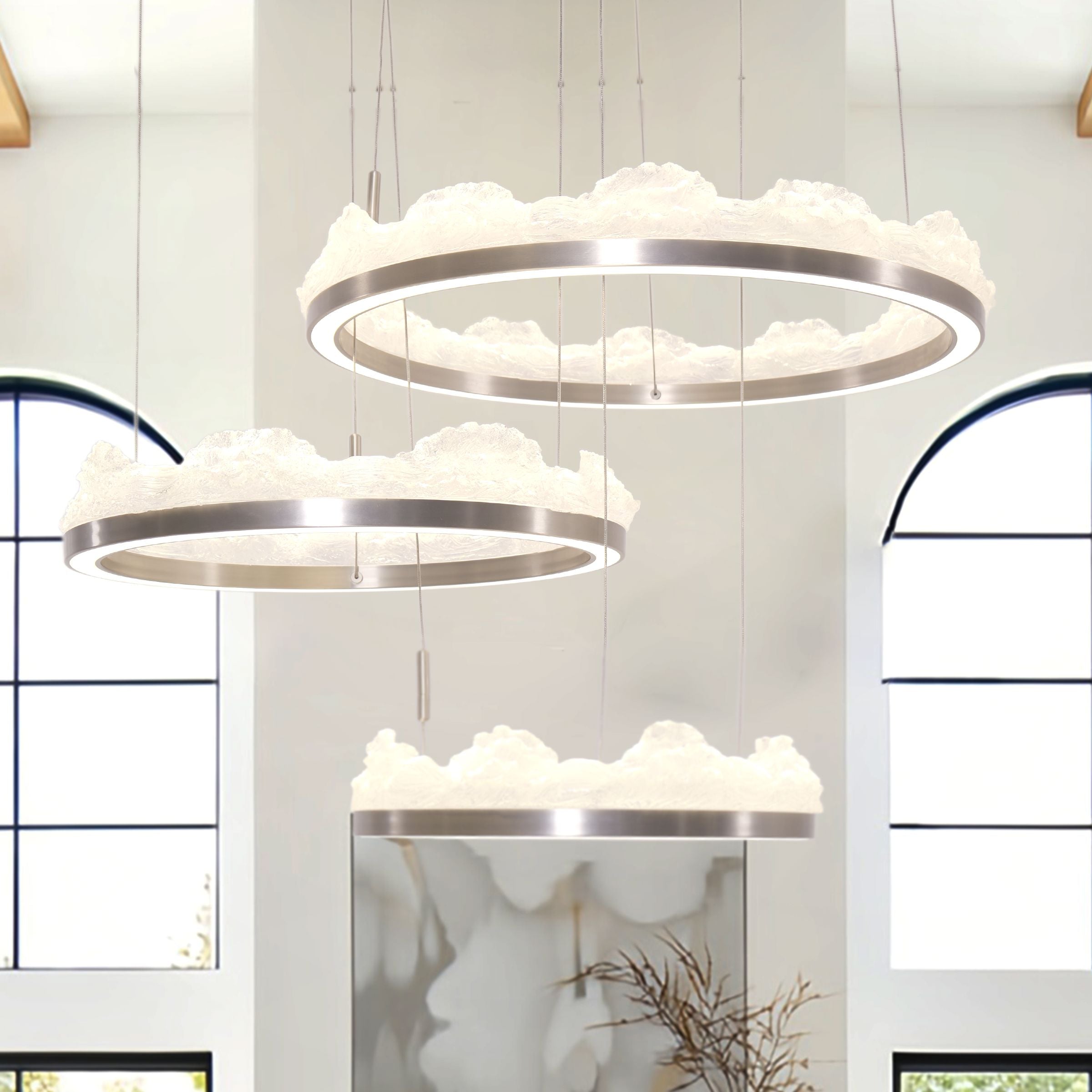 Lightsin High-End Nordic Aluminum Pendant Light with Dimmable Function Lightsin UK 